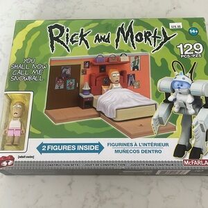 Rick and Morty-You Shall Not Call Me Snowball-Construction Set 129 Pieces